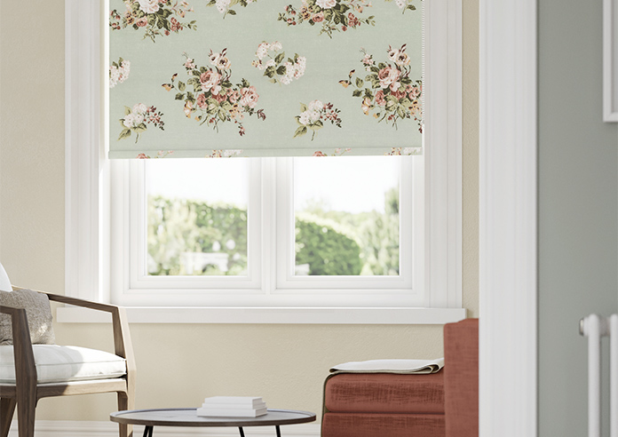 Laura Ashley Rosemore, Sage - Roller Blind - Image 5